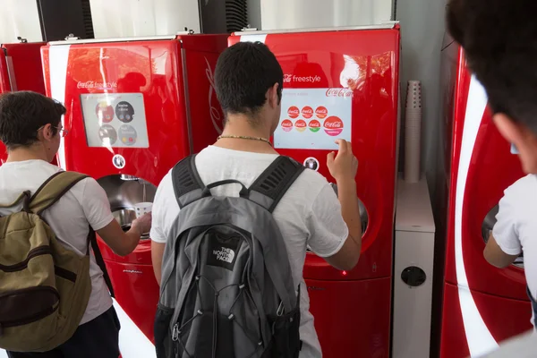 Pabellón de Coca Cola en la Expo 2015 — Foto de Stock