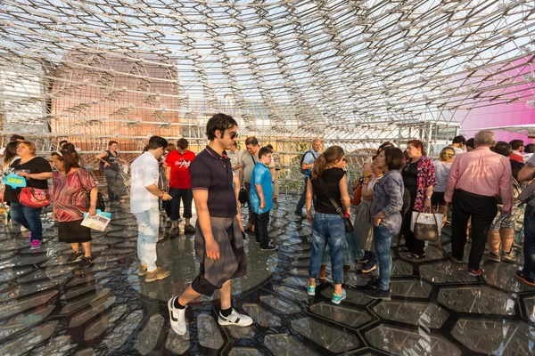 United Kingdom pavilion at Expo 2015 — Stock Photo, Image