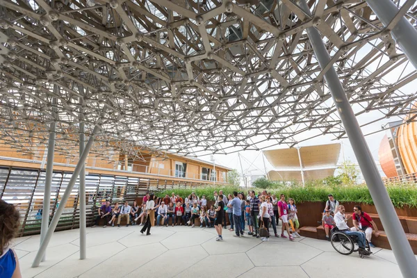 Pavilhão do Reino Unido na Expo 2015 — Fotografia de Stock