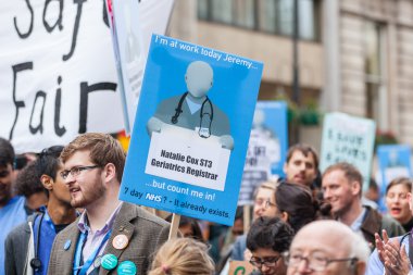 Thousands Junior doctors protest in London