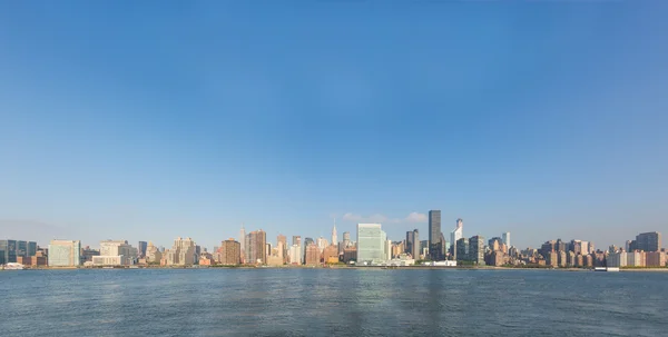 New York cityscape in the early morning — Stockfoto