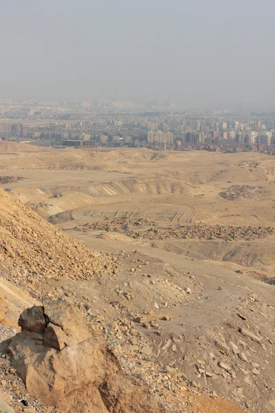 Widok na Cairo — Zdjęcie stockowe