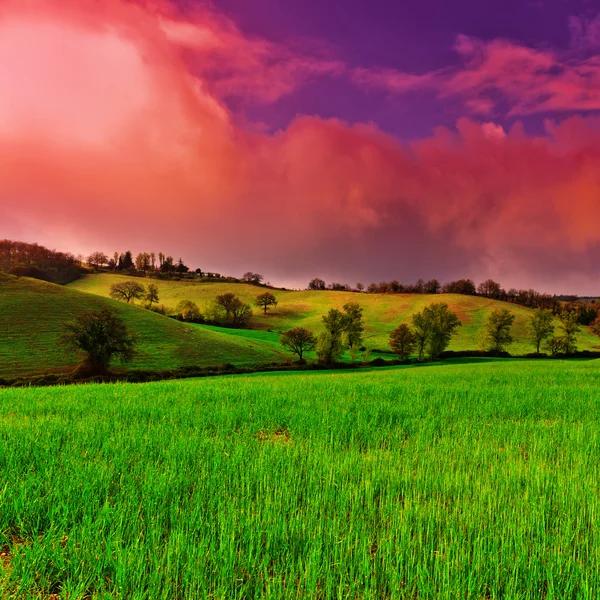 Wiesen in Italien — Stockfoto