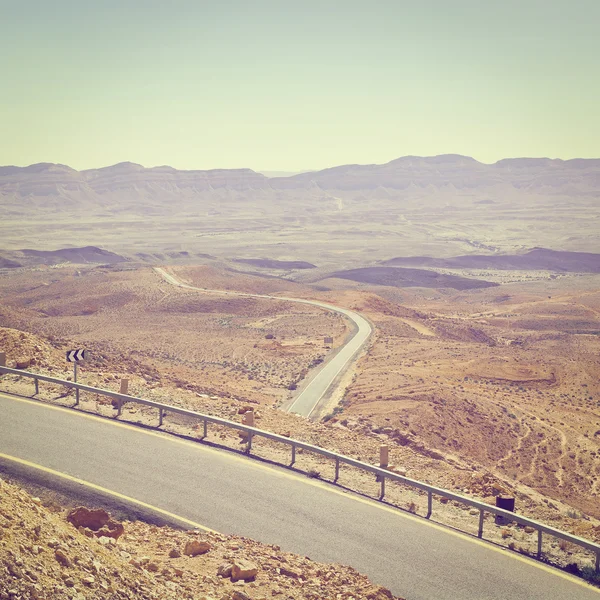Droga na pustyni — Zdjęcie stockowe