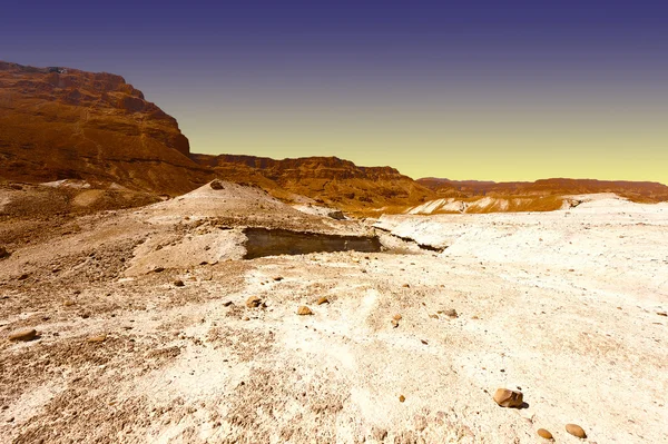 Deserto em Israel — Fotografia de Stock