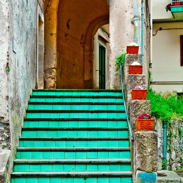 Escaleras de Cetara — Foto de Stock