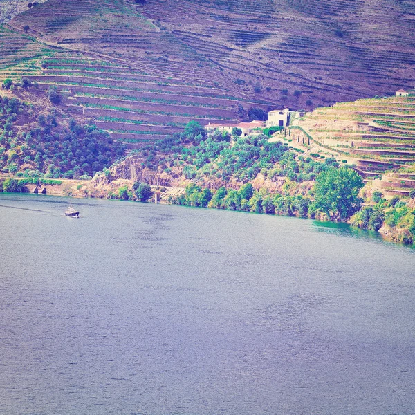 Fluss Douro in poetugal — Stockfoto