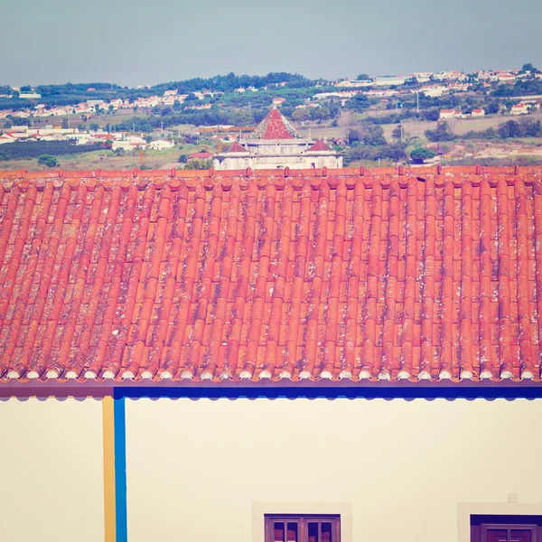오비 도스에 기와 지붕 — 스톡 사진