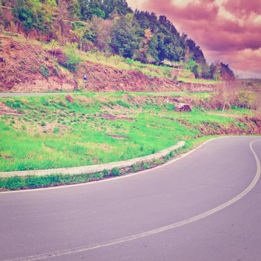Asfalt yol İtalya