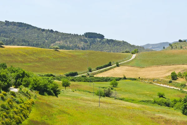 Landskap av Sicilienkrajina na Sicílii — Stockfoto