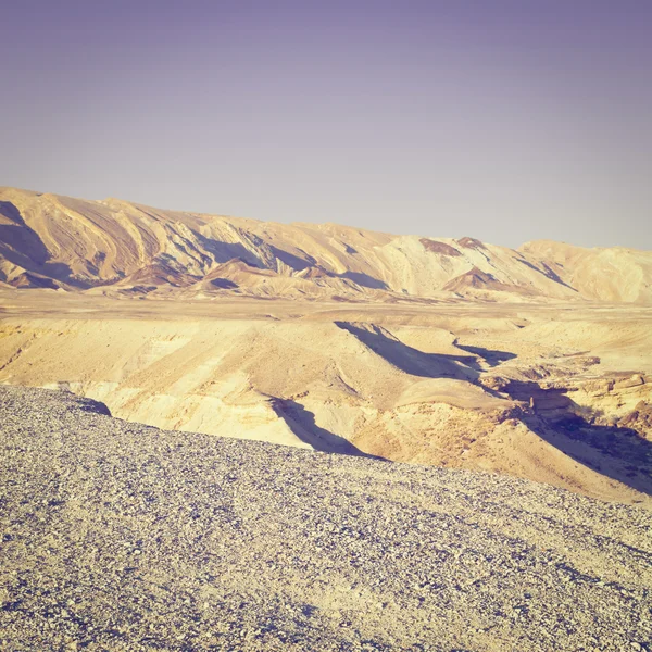 Deserto em Israel — Fotografia de Stock