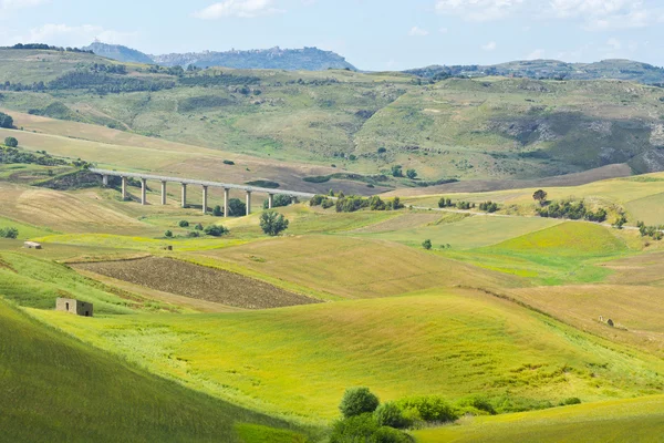 Highway Bridge in Sicily — Stock Photo, Image