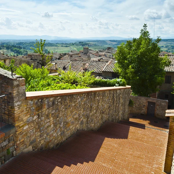 Miasto Gimignano — Zdjęcie stockowe