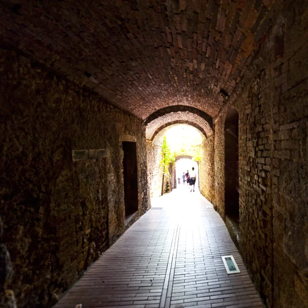 Stare włoskie Arch — Zdjęcie stockowe