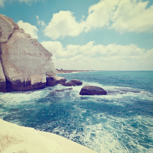 Rosh Hanikra em Israel — Fotografia de Stock