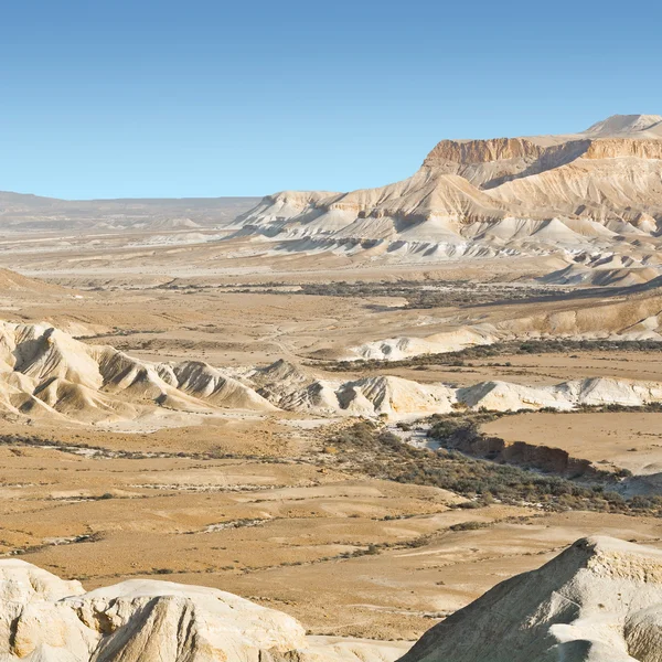 Negev woestijn in Israël — Stockfoto