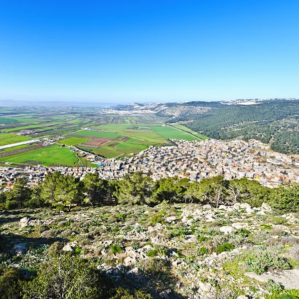 Vale do Jezreel em Israel — Fotografia de Stock