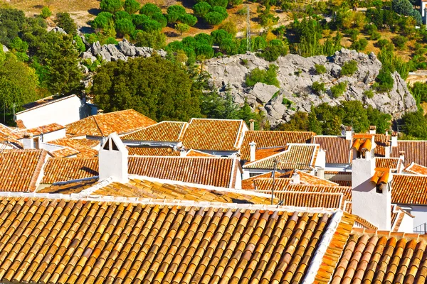 Cidade espanhola de Grazalema — Fotografia de Stock