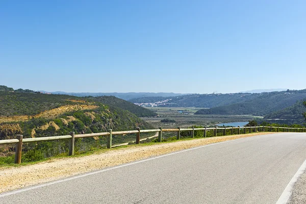 Asphalt Road in Portugal — 图库照片