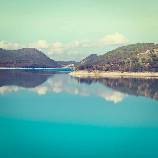 Lake in Italië — Stockfoto