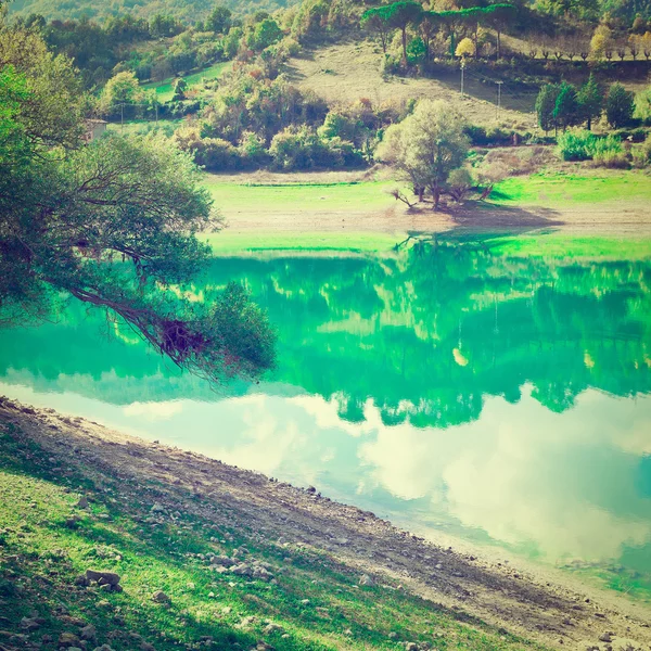 Lake in Italië — Stockfoto