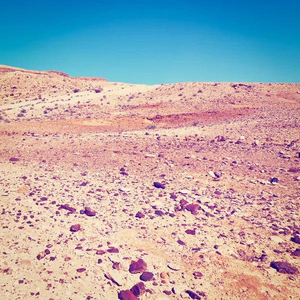 Deserto del Negev in Israele — Foto Stock