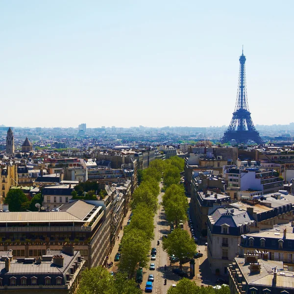 Бульвар в Парижі — стокове фото