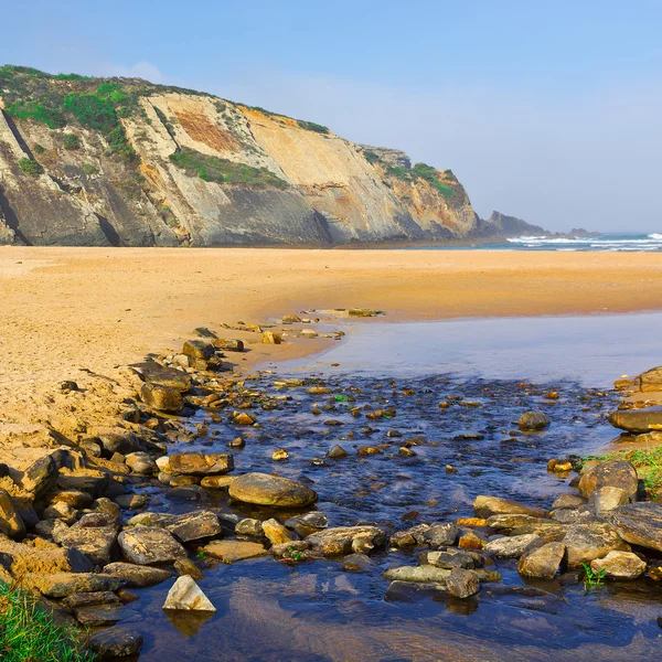 Oceano Atlântico em Portugal — Fotografia de Stock