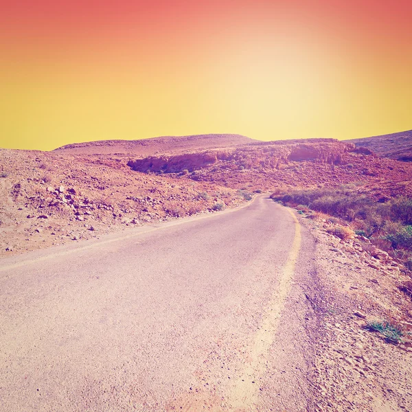 Meandering Road in Sand Hills — Stock Photo, Image