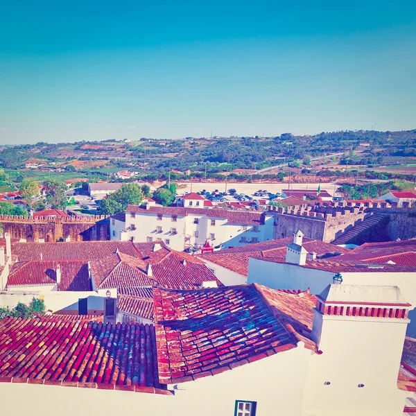 Obidos stad i Portugal — Stockfoto