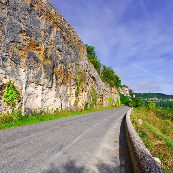 Avrupa'nın asfalt yol — Stok fotoğraf