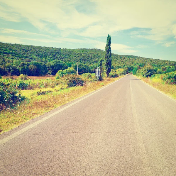 Paved Road in Europe — Stock Photo, Image