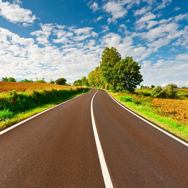 Paved Road in Europe — Stock Photo, Image