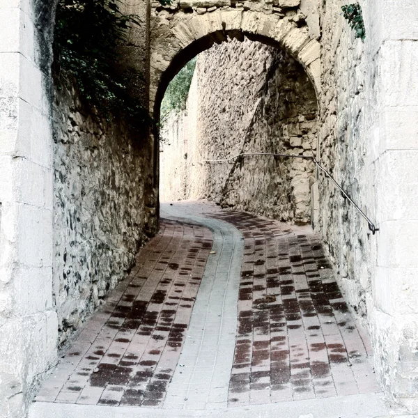 Città francese medievale — Foto Stock