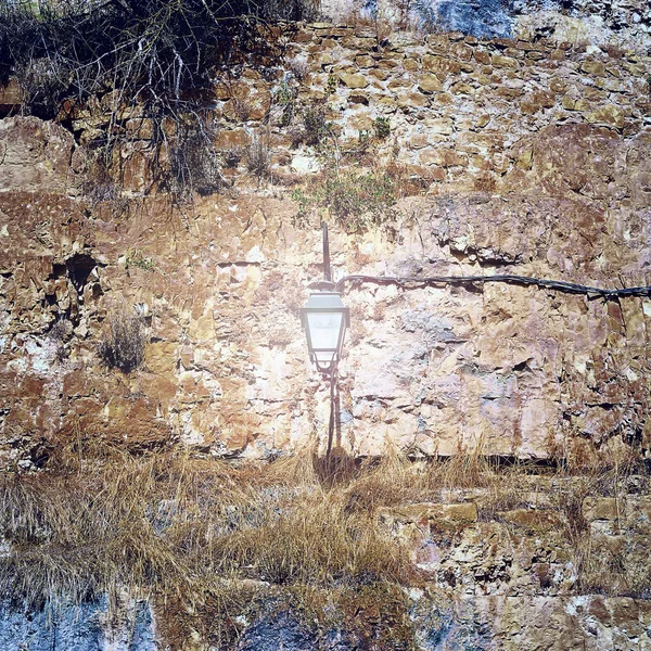 Lamp op de klif — Stockfoto