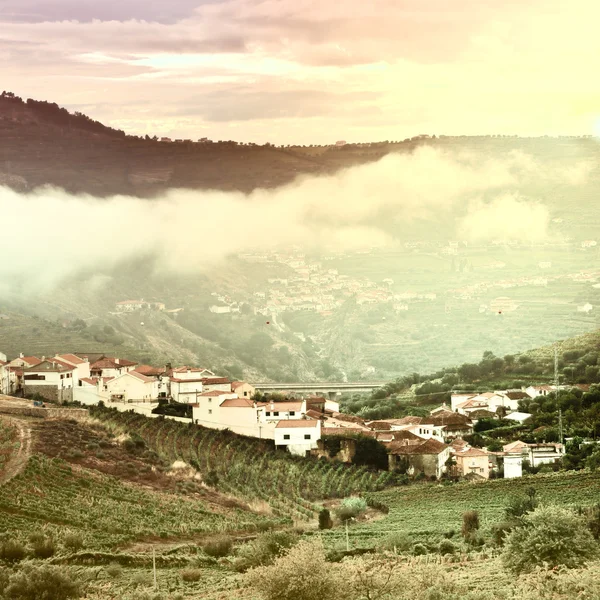 Colline del Portogallo al tramonto — Foto Stock