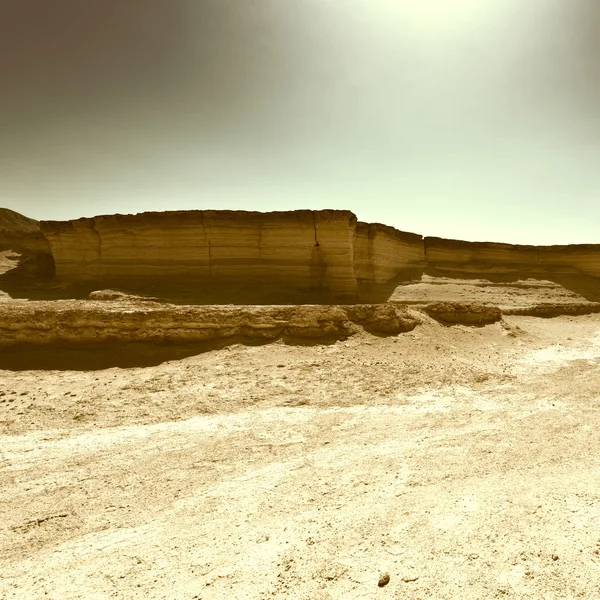 Canyon, a júdeai-sivatagban — Stock Fotó