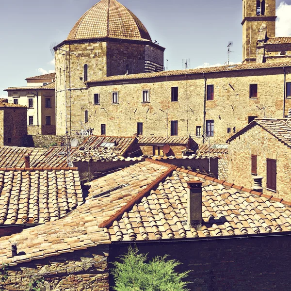 Średniowieczne miasto Volterra — Zdjęcie stockowe