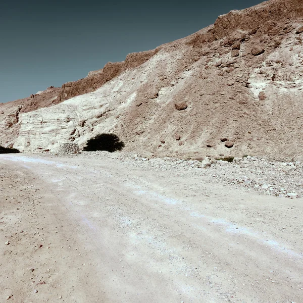 Strada nel deserto — Foto Stock