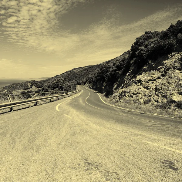 Road along the Coast — Stock Photo, Image