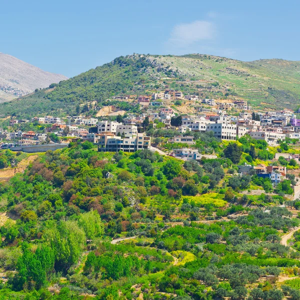 View of the Druze Town — Stock Photo, Image