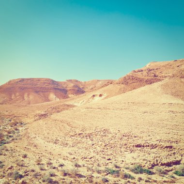 İsrail 'de Negev Çölü