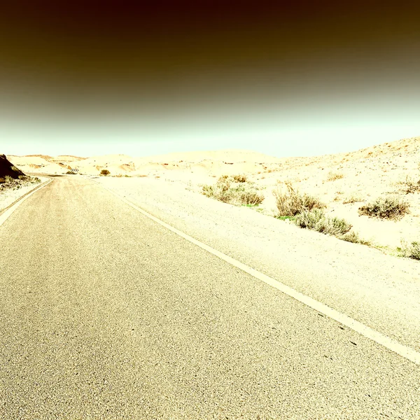 Desierto del Negev en Israel — Foto de Stock