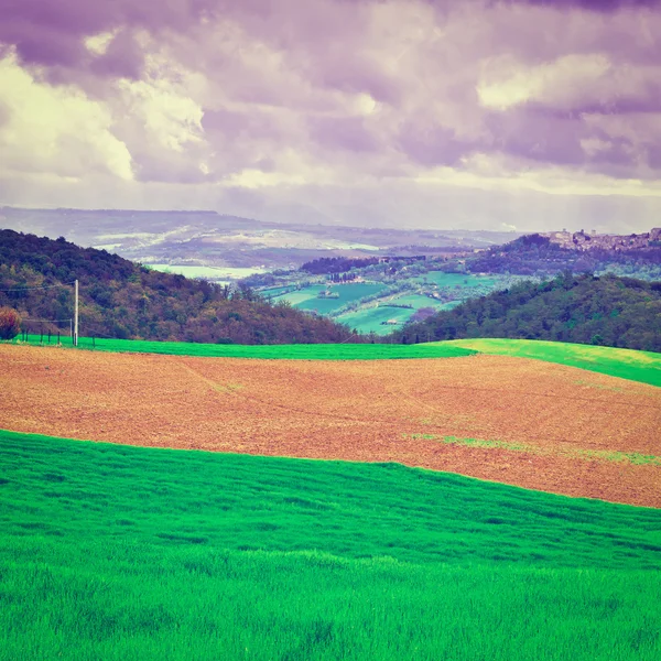 Prados de Toscana — Foto de Stock