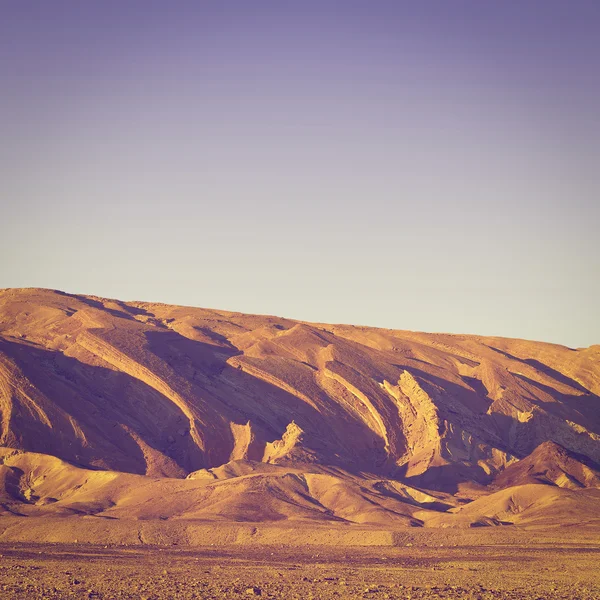 Desierto del Negev en Israel — Foto de Stock