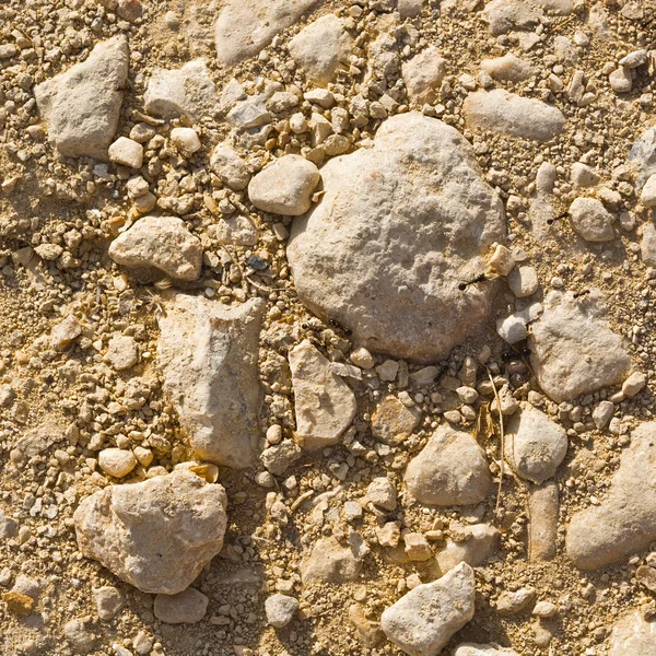 Stenen en zand — Stockfoto