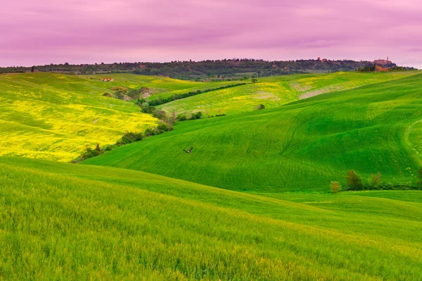 Itálie při západu slunce — Stock fotografie