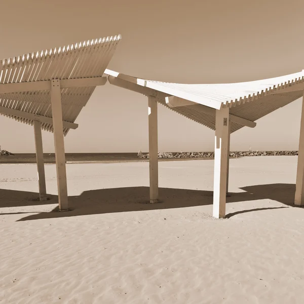 Sunshade on the Beach — Stock Photo, Image