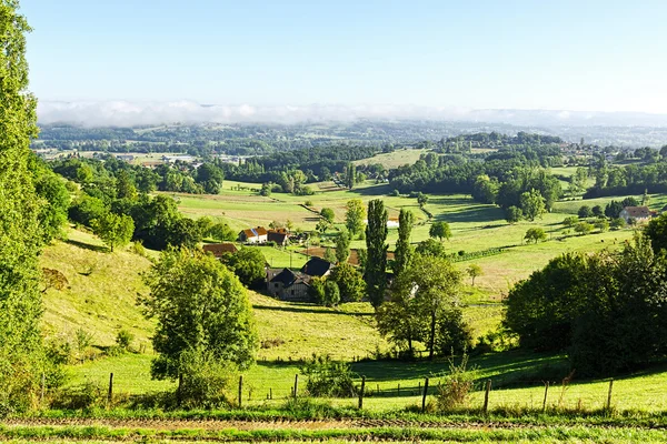 Piccolo villaggio francese — Foto Stock