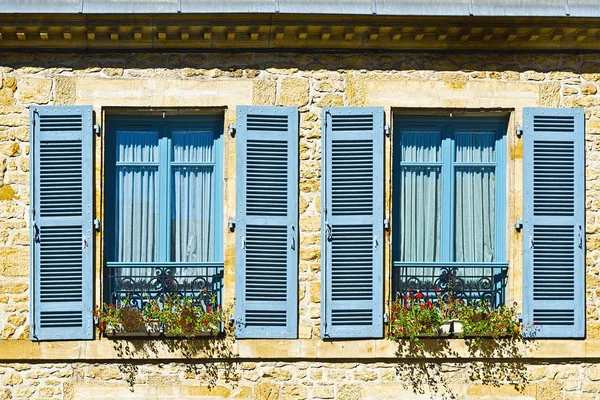 Windows with Open Shutter — Stock Photo, Image